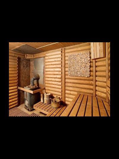 Панно из можжевельника на щите 1200х500 мм