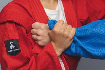 Куртка для самбо ВФС BRAVEGARD Победа красная