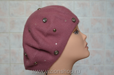 Классический фетровый берет женский от производителя беретов из фетра для женщин Vizio Италия фото
