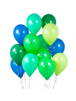 2 фонтана по 7 шаров