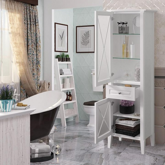 ПЕНАЛ ПАЛЕРМО 50 БЕЛЫЙ (ПЕТЛИ СЛЕВА)