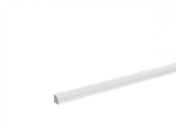 Наличник Ultrawood E2E 0215 i, для дверей, окон, проемов, под покраску, ударопрочный, 2400х15х15мм.