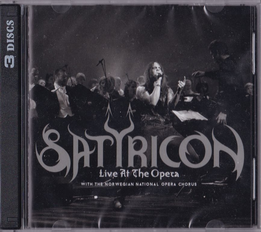 Купить Satyricon With The Norwegian National Opera Chorus ‎– Live At The Opera в интернет-магазине "Музыкальный прилавок" в Липецке