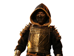 Скорпион, Ханзо Хасаши (Mortal Kombat 2021) - Коллекционная ФИГУРКА 1/6 Representative from Hell—Warrior Scorpion (EX049) - POPTOYS