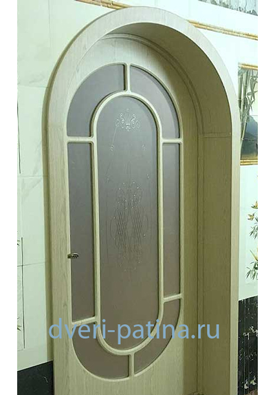 Межкомнатная арочная дверь Мальва фото