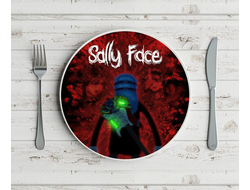 Тарелка Sally Face, Салли Фейс №23