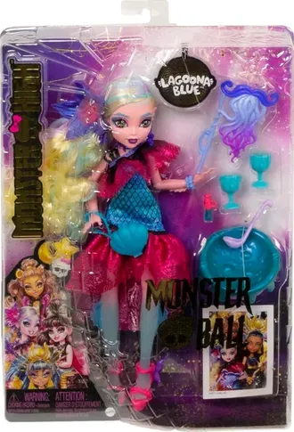 Кукла Monster High Series Monster Ball Lagoona HNF71