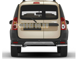 Защита бампера Lada Kalina