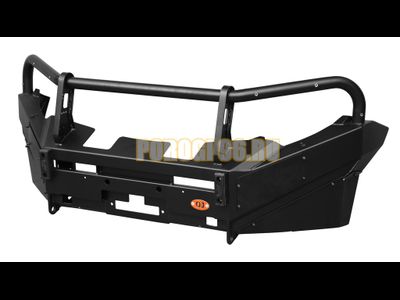 Передний силовой бампер серии Трофи на Mitsubishi L200 V 2015-2018 (02.033.01)