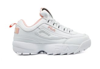 Fila Disruptor 2 Белые с розовым внутри (36-41)