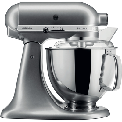 Планетарный Миксер KitchenAid ARTISAN 4.8л., серебристый, 5KSM175PSECU