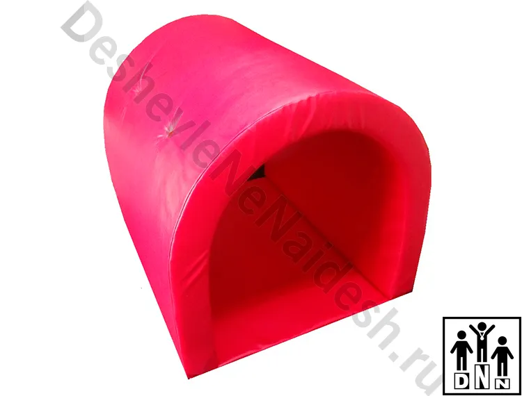 Туннель с донышком красный