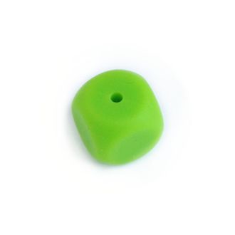 Силиконовый Кубик 15х15 мм Зеленый