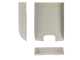 Лоток горизонтальный для бумаг BRAUBERG "Office style", 320х245х65 мм, серый, 237287