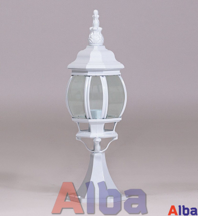 Садово парковый светильник America S белый