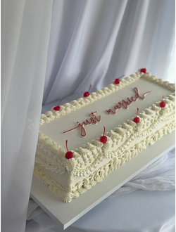 Торт в стиле ламбет с коктейльной вишней (6-9кг)