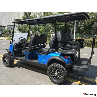 Гольфкар GreenCamel Сонора A42L (4+2, 4kW AC, R14 литые) LUX lifted