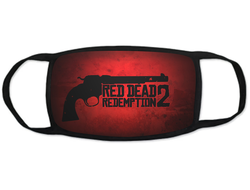 Тканевая защитная маска на лицо RED DEAD REDEMPTION 2,РЕД ДЕАД РЕДЕМПТИОН 2 №8