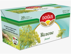 ЧАЙ DOGUS ЗЕЛЕНЫЙ С ФЕНХЕЛЕМ, 20 ПАК