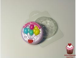 Форма пластик С Днем рождения