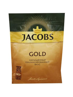 Кофе растворимый Jacobs Gold 140 г