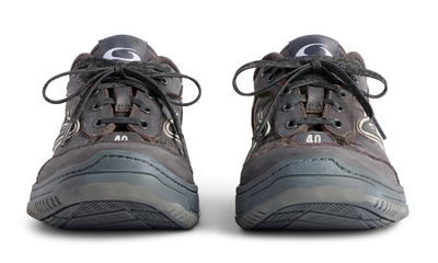 Кроссовки Balenciaga Hamptons Worn-Out Brown Grey