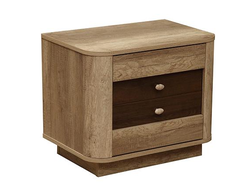 Спальня ФАНТАЗИЯ - Тумба прикроватная 34.17 Дуб Каньон/Дуб Кальяри