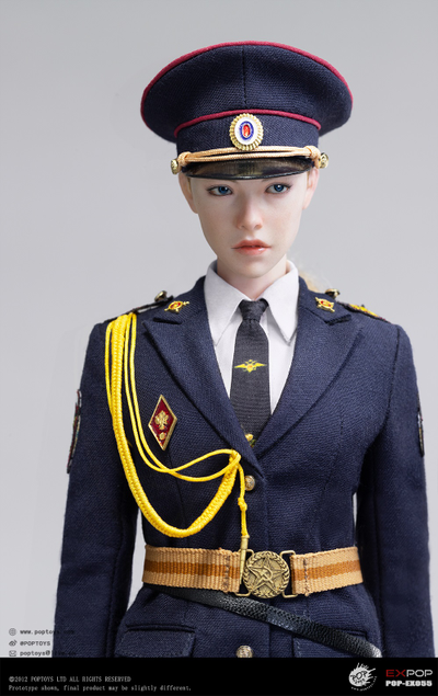 Сотрудница конной полиции МВД РФ - Коллекционная ФИГУРКА 1/6 Russian Police Force Female Mounted Police (EX055) - POPTOYS