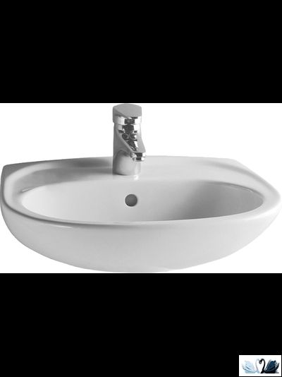 Раковина Vitra Normus 9600B003-7650, 55x42 см, подвесная с пьедесталом