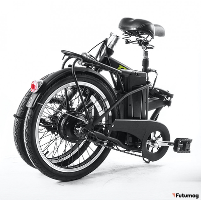 Электровелосипед GreenCamel Соло (R20 350W 36V 10Ah) складной черный