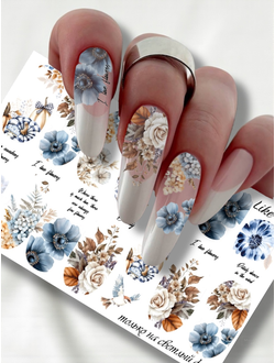 Слайдер-дизайн для ногтей LIKE-200