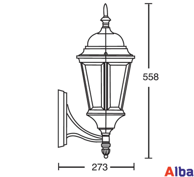 Парковый светильник Astoria-2 91401 ромб