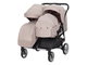 Коляска 2в1 для двойни Carrello Connect CRL-5502/1 Cotton Beige