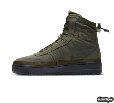 NIKE AIR FORCE 1 SHELL HIGH HAKKI (40-45)
