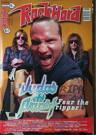 Rock Hard Magazine November 1997 Judas Priest, Иностранные музыкальные журналы, Intpressshop