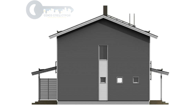 ДЖ-22 ЖИЛОЙ ДОМ: ГАБАРИТНЫЕ РАЗМЕРЫ: (11,2 Х 8М) 2 ЭТАЖА, ОБЩАЯ ПЛОЩАДЬ: 185М²