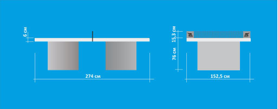 Стол теннисный Start line City Power Outdoor