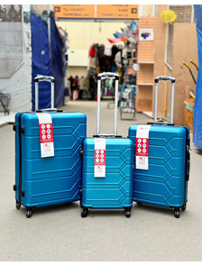 Чемодан маленький Neyron ABS S голубой