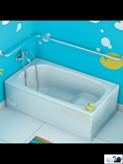 Ванна стальная BLB EUROPA 120х70 см, с местом для сидения, толщина стали 2,3 мм