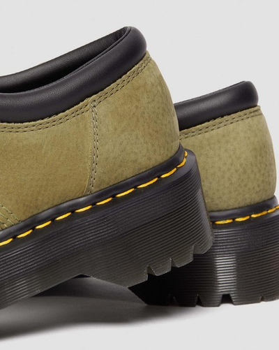 Ботинки Dr Martens 8053 Tumbled Platform Olive