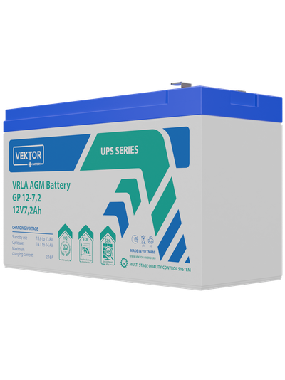 Аккумулятор свинцово-кислотный GP 12-7.2