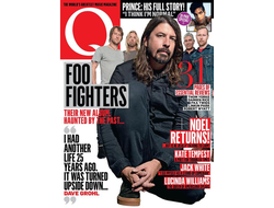 Q Magazine December 2014 Foo Fighters, Prince Inside, Иностранные журналы в Москве, Intpressshop