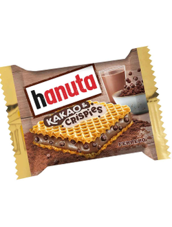HANUTA KAKAO-CRISPIES  220G (20 ШТ)