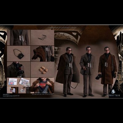 Кларк Кент (Генри Кавилл, "Человек из стали") - Коллекционная фигурка 1/6 Superman journalist Clark (GH-011) - Ghost toys