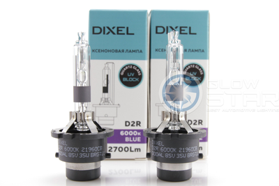 Ксеноновая лампа DIXEL D2R 6000K Cool Blue, Корея