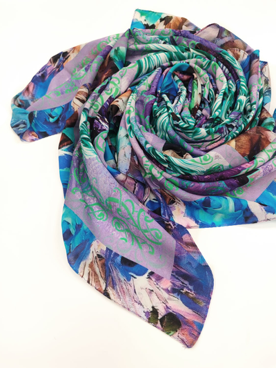 Павловопосадский платок 10527-15