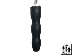 Боксёрский мешок силуэт фигурный кожа трехсекционный