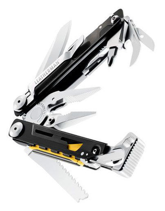 Мультитул LEATHERMAN Signal, 19 функций,  черный [832265]