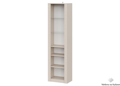 Калипсо Шкаф-пенал со стеклом Меланж