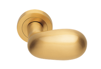 Дверные ручки Morelli Luxury UOVO OSA Цвет - Матовое золото